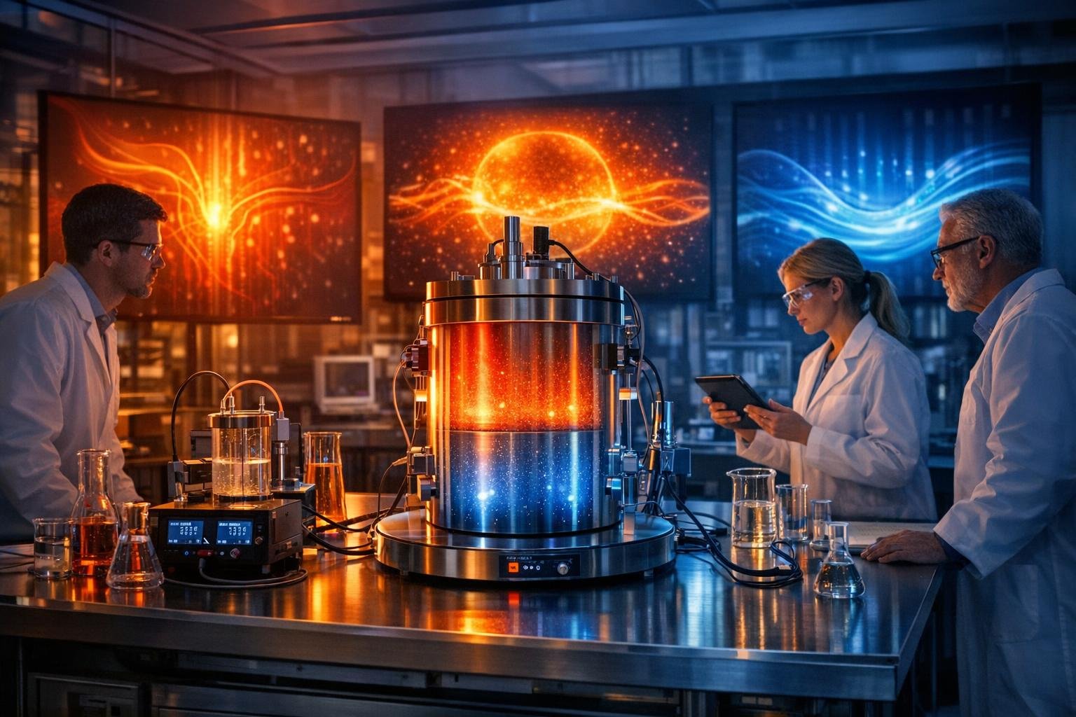 Kaloriméteres ábra hőátadásról és energiakonverziókról különböző rendszerekben kísérletekhez érthetően bemutatva a mérési elméleti alapelvek együtt